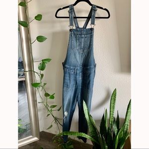 Indigo Blue Maternity Overalls NWOT